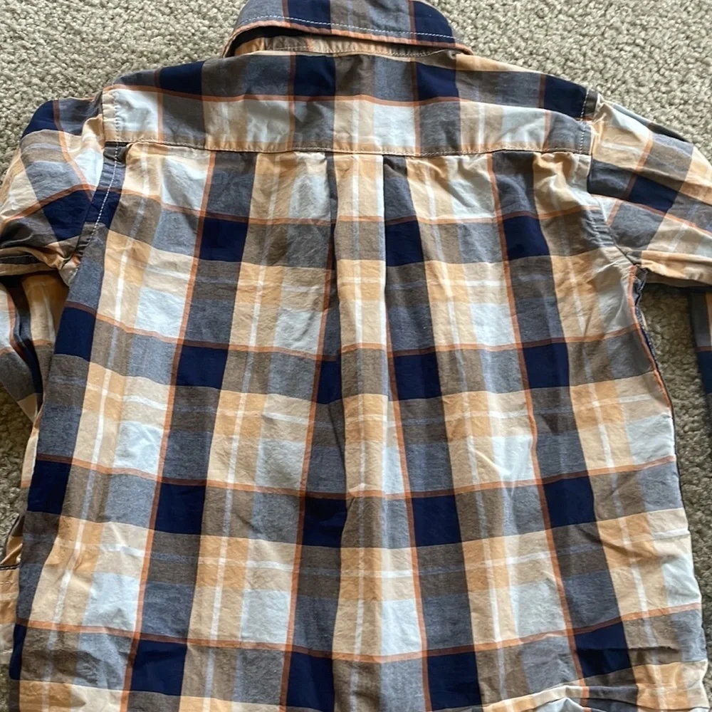Boys size 3 Janie & Jack button down. Perfect for fall!